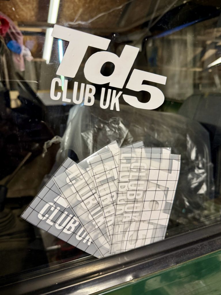 Td5 Club Sticker - Small
